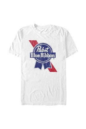 Men's Pabst Classic Logo Graphic Tee White Large