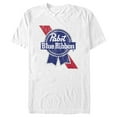 thumbnail image 1 of Men's Pabst Classic Logo Graphic Tee White Medium, 1 of 5