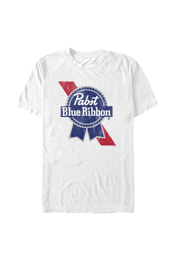 Men's Pabst Classic Logo Graphic Tee White X Large