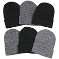 thumbnail image 1 of Men's Pack of 6 Soft Stretchy Beanies, 1 of 7