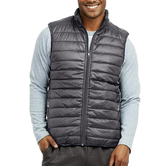 Men's Packable Midweight Puffer Vest - (Sizes, XS - 2XL)