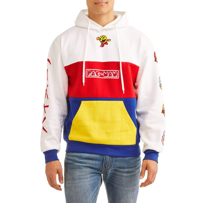 White pac man hoodie deals