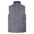 thumbnail image 1 of Men's Padded Puffer Vest Outdoor Water-Resistant Winter Vest for Men With 11 Cargo Pockets, 1 of 7