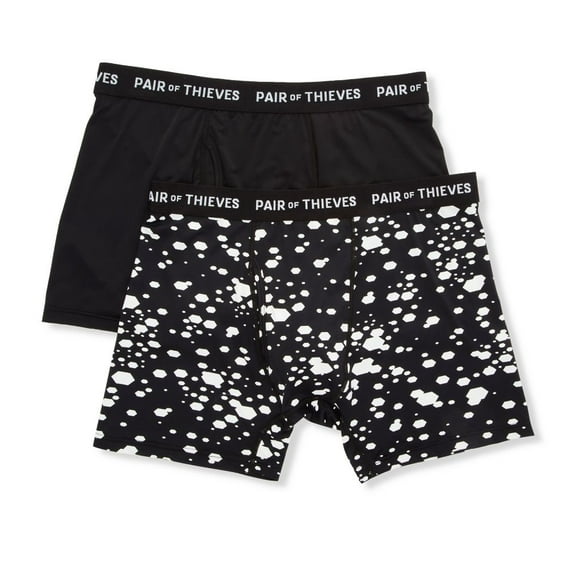 Men's Pair of Thieves 102268 Super Fit Boxer Brief - 2 Pack (Burt Reynolds Wrap 2X)