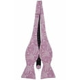 thumbnail image 1 of Men’s Paisley Bouquet Formal Satin Self-Tie Bow Tie in a Variety of Colors by Spencer J’s Signature Satin Collection, 1 of 5