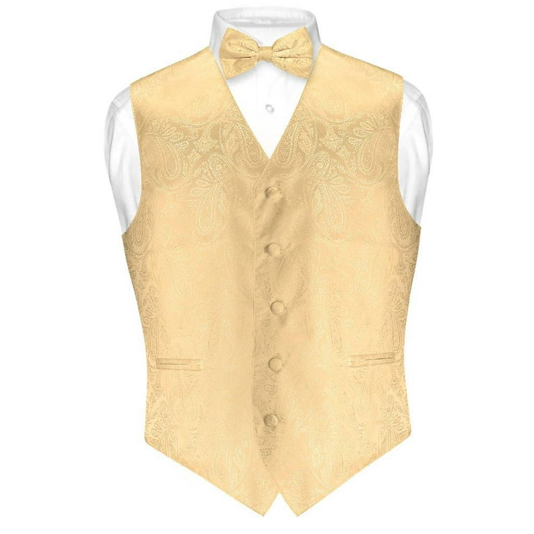 Gold vest tux hot sale