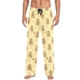 thumbnail image 1 of Men's Pajama Bottoms Cute Cartoon Capybara Men's Cotton Pajama Pants Men's Loose Printed Pajama Pants Casual Pants with Pockets, 1 of 6