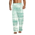 thumbnail image 1 of Men's Pajama Pant (No Pockets) Lounge Sleep Pant Relaxed Fit Printed Pajama Bottoms, Size S-2XL, 1 of 7