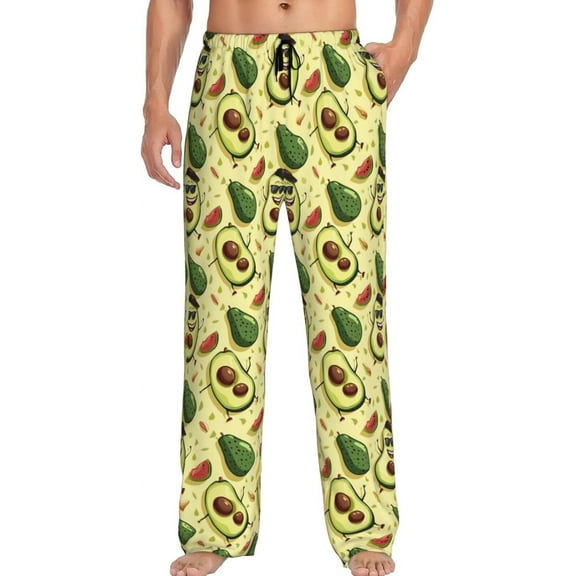 Men's Pajama Pants Pjs Bottoms With Pockets Sleep Lounge Pants For Men