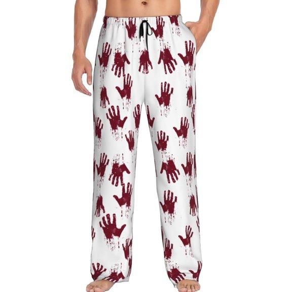 Men's Pajama Pants Pjs Bottoms With Pockets Sleep Lounge Pants For Men
