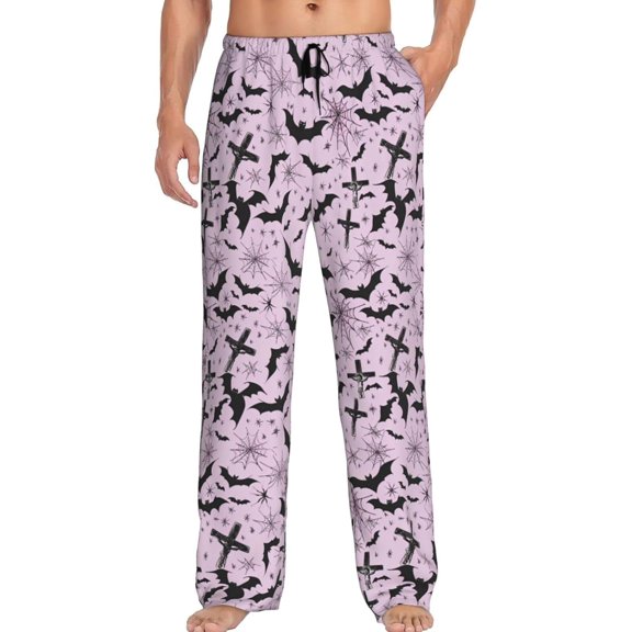 Men's Pajama Pants Pjs Bottoms With Pockets Sleep Lounge Pants For Men