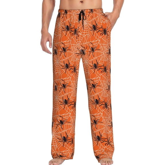 Men's Pajama Pants Pjs Bottoms With Pockets Sleep Lounge Pants For Men