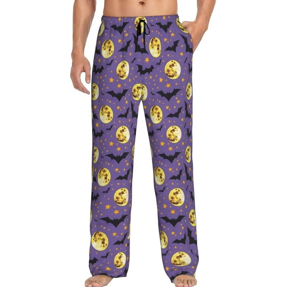 Men's Pajama Pants Pjs Bottoms With Pockets Sleep Lounge Pants For Men
