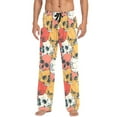thumbnail image 1 of Men's Pajama Pants Skull Head Hand Drawn Cotton Long Sleepwear Lounge Pants M, 1 of 7