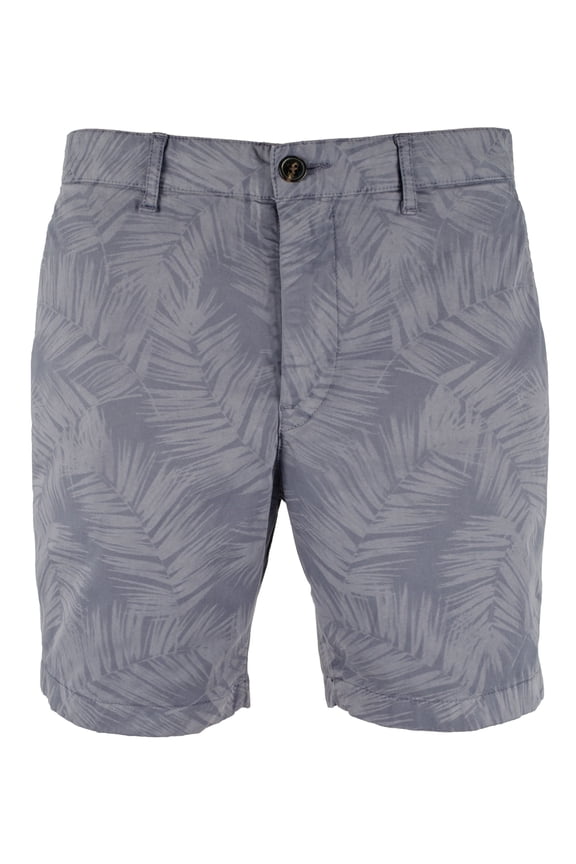 Men's Palm Print Stretch Shorts-SB-38W