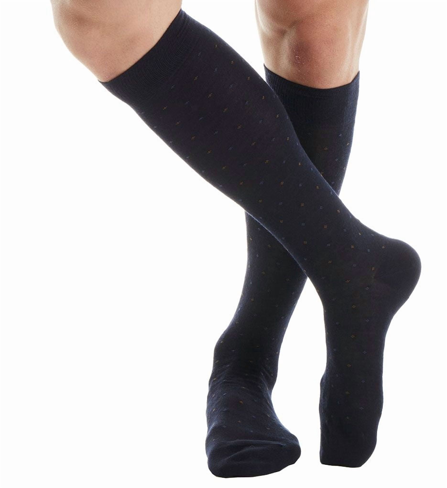 Men's Pantherella 6796 Laburnum Merino Wool 5x3 Rib Over The Calf Sock ...