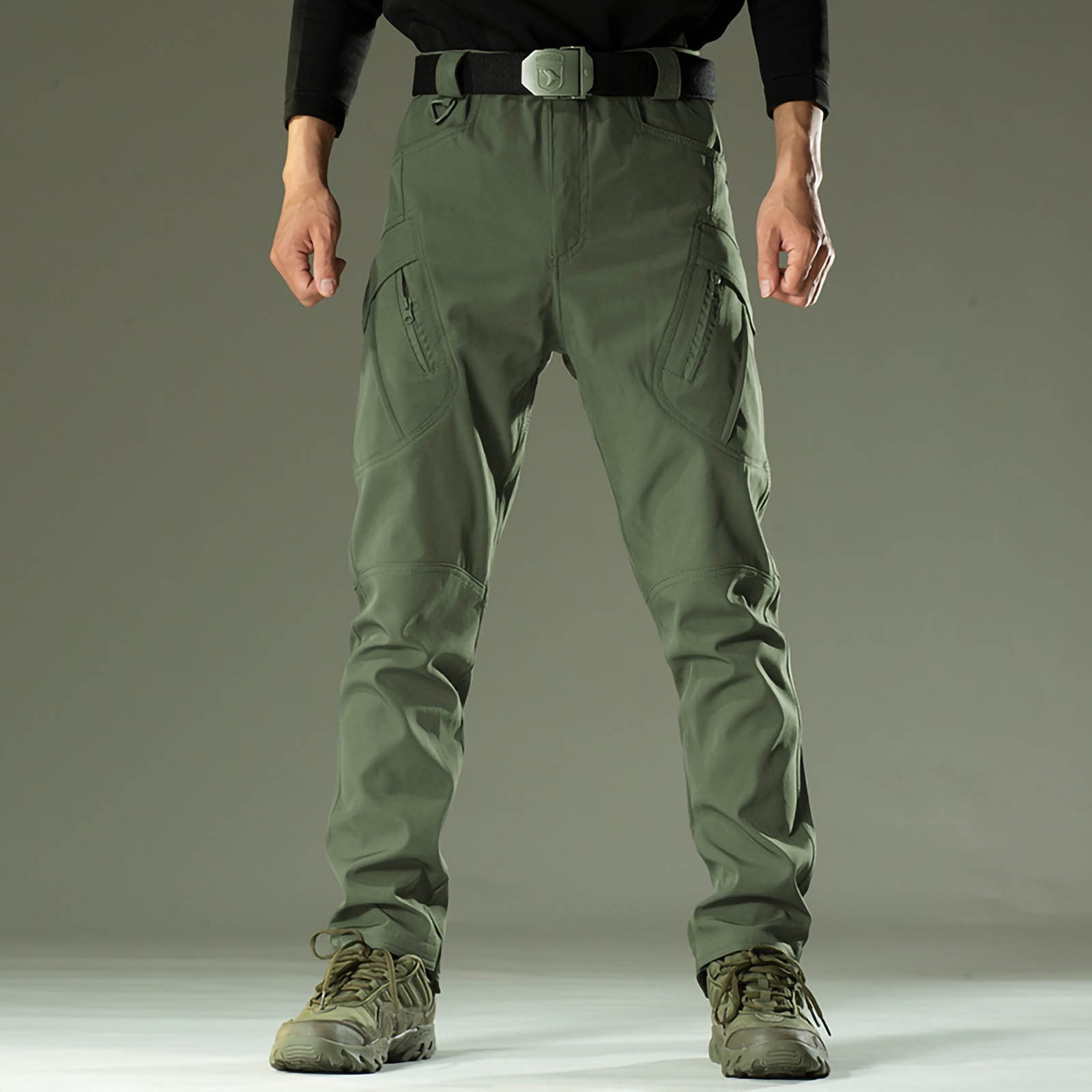 Ecqkame Men's Classic 6-Pocket Loose Flex Jean Clearance Men's Side Pocket  Trousers With Zipper Placket Skinny Jeans Blue S