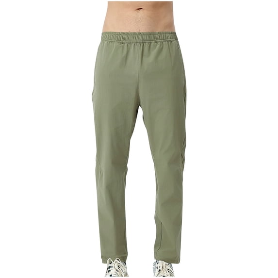 Men's Lightweight Hiking Pants Quick Dry Joggers Workout Trousers Breathable Sun Protection Casual Summer Beach Pants