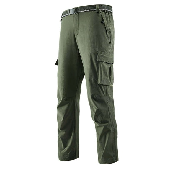 Men's Pants – Lightweight Hiking Fit for Summer Days Europe And The United States Men's Pants Tearproof Work Lightweight Hiking Pants Outdoor Charging Pants