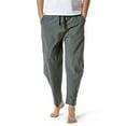 thumbnail image 1 of Men's Pants Men Solid Color Pockets Rope Fashion Casual Beautiful Pants Mens Joggers with Pockets Mens Pants Casual,Casual Pants for Men,Men's Casual Pants, 1 of 7