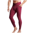 thumbnail image 1 of Men's Pants, Mens Compression Pants Quick Dry Running Tights Lightweight Workout Leggings Athletic Training Sports, 1 of 5