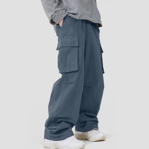 Men's Pants Spring And Winter Fashion Casual Sports Lightweight Athletic Wide Leg Essentials Sweatpants And Pants Comfortable Golf Pants Men