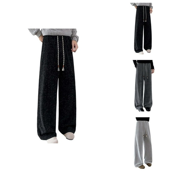 Men's Pants Sweat Pants for Mens Men's Casual Pants - Relaxed Fit Soft Twill Fabric Straight Leg Trousers for Comfortable Everyday Wear
