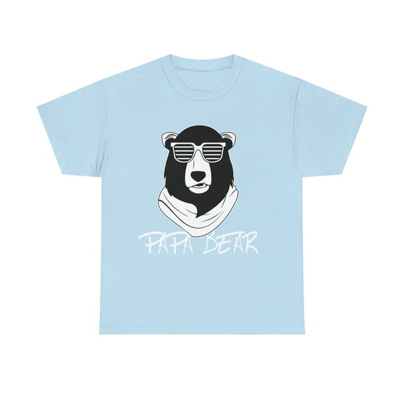 Men's Papa Bear Cool Sunglasses T-Shirt