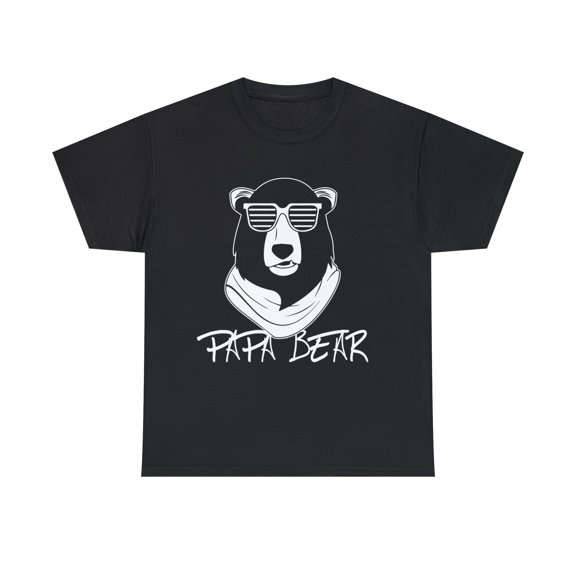 Men's Papa Bear Cool Sunglasses T-Shirt