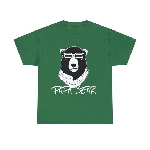 Men's Papa Bear Cool Sunglasses T-Shirt
