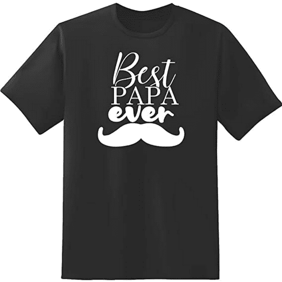 Men’s Papa Shirt, Everyday Casual T-Shirt, Graphic Print