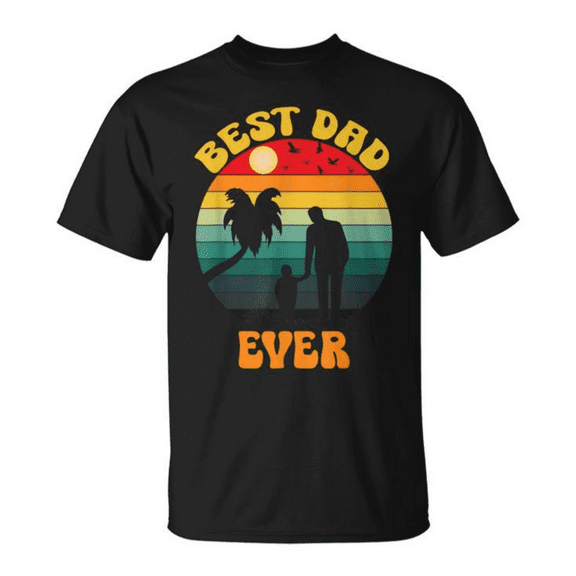 Men’s Papa Shirt, Everyday Casual T-Shirt, Graphic Print
