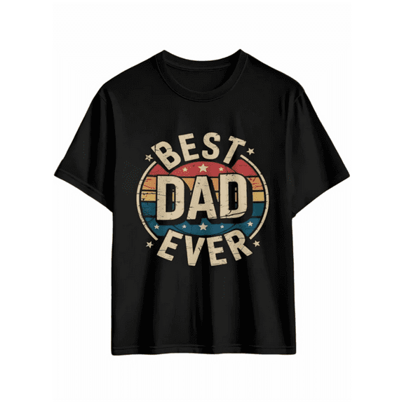 Men’s Papa Shirt, Everyday Casual T-Shirt, Graphic Print