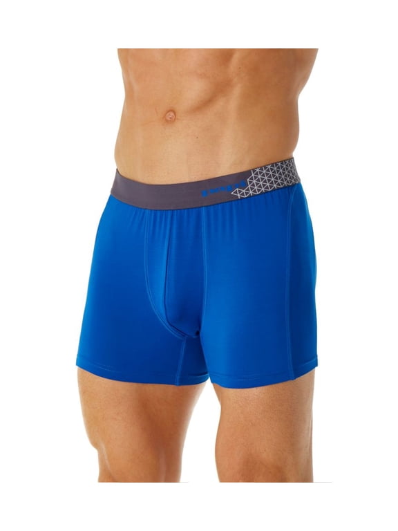 Men's Papi 626709 Sport Mesh Mid Trunk (Blue Mischief S)