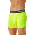 thumbnail image 1 of Men's Papi 626709 Sport Mesh Mid Trunk (Safety Yellow S), 1 of 1