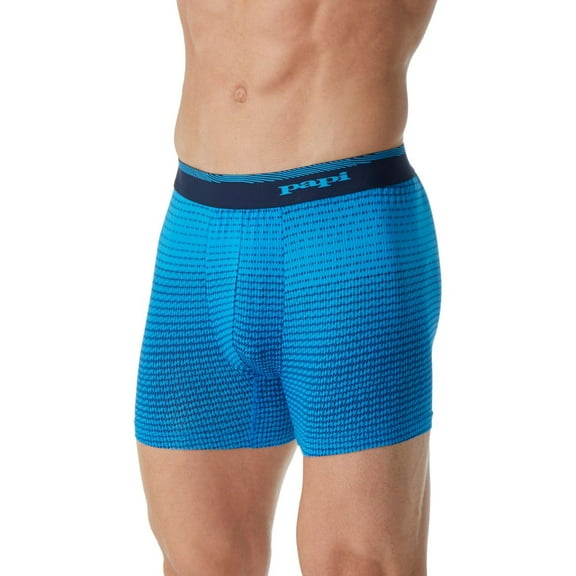 Men's Papi 626711 Ocean Breeze Mid Trunk (Blue Jewel S)