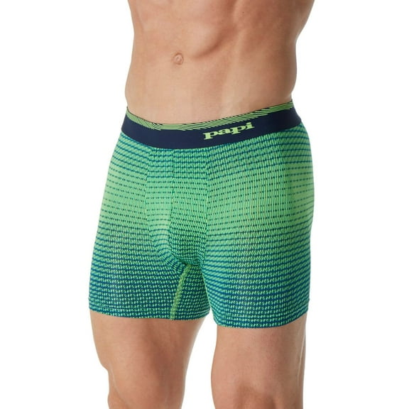 Men's Papi 626711 Ocean Breeze Mid Trunk (Green Gecko S)