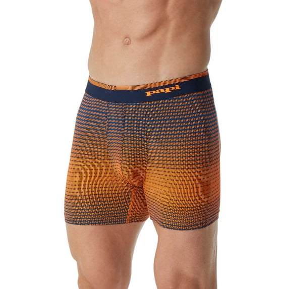 Men's Papi 626711 Ocean Breeze Mid Trunk (Orange Clownfish S)