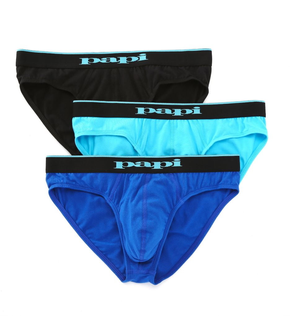 Papi underwear low rise brief Small dark blue 