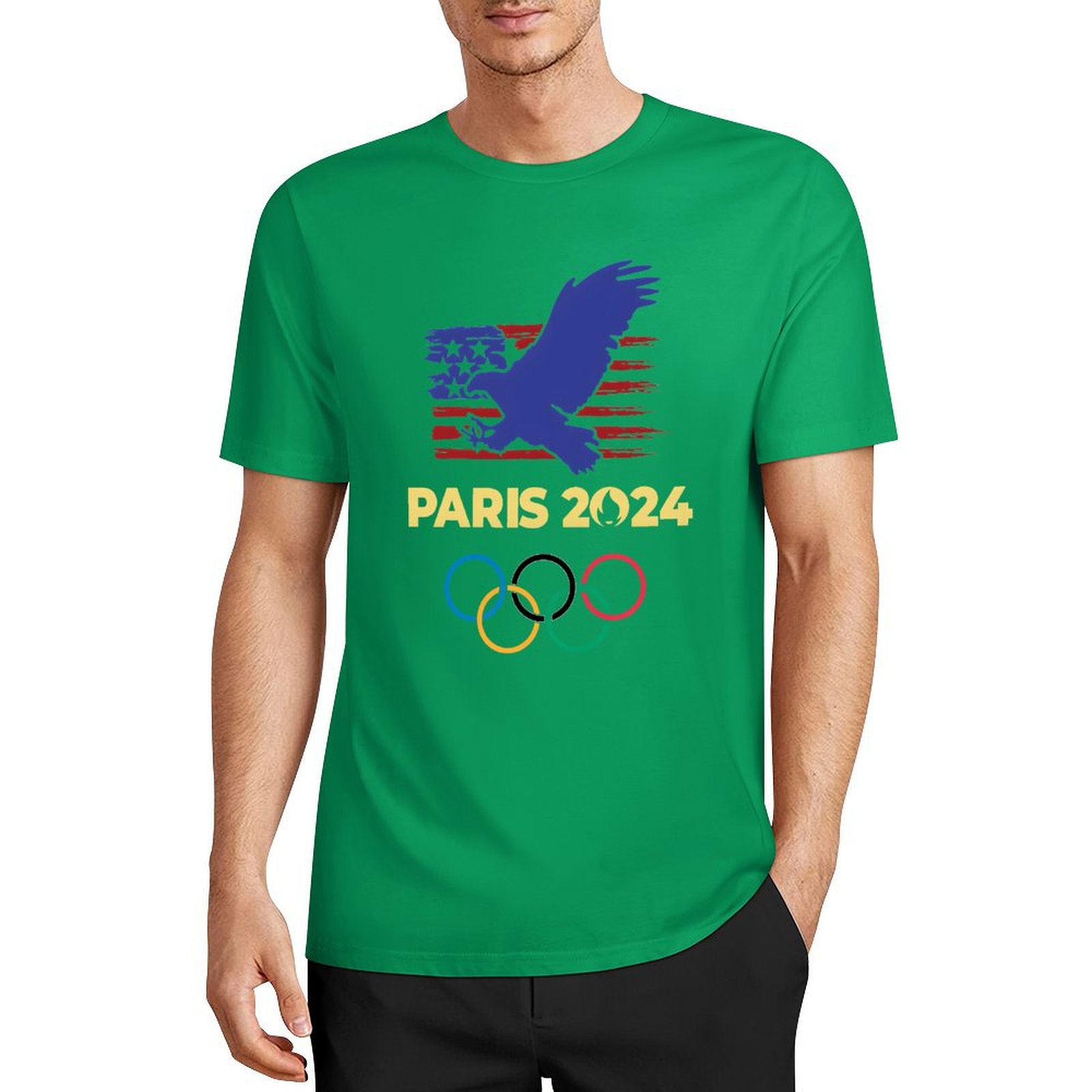 Men's Paris Olympics 2025 T Shirts, Summer Sport Games Gift, 2025 Paris