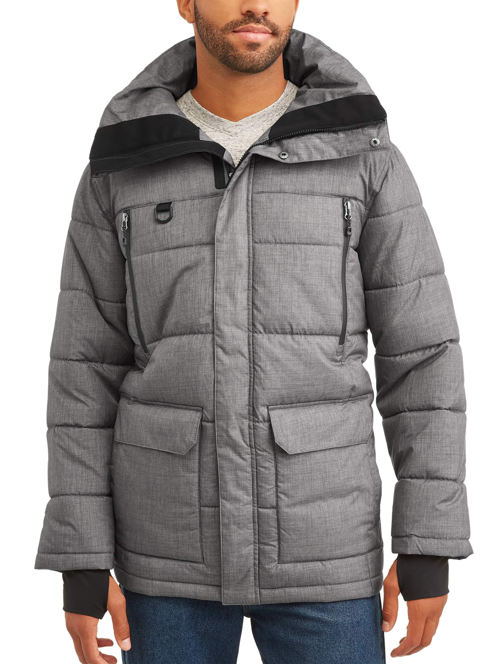 Men's Parka Jacket, up to size 5XL - Walmart.com
