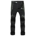 thumbnail image 1 of Men's Patchwork Cargo Pants Lightweight Outdoor Waterproof Quick Dry Fishing Hiking Work Pants with Multi-Pockets, 1 of 2