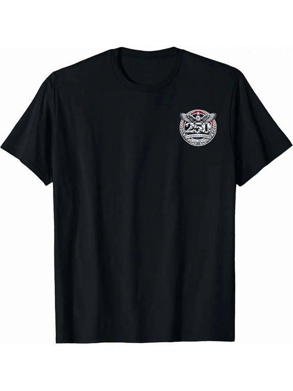 Men's Patriotic 250th Anniversary USA Eagle T-Shirt