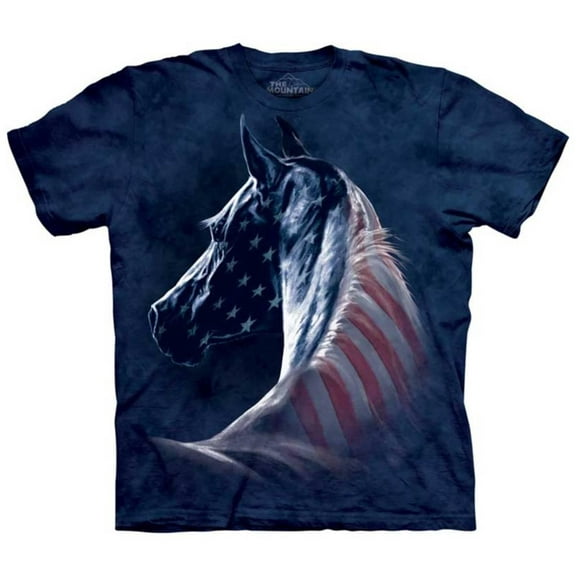 Men's Patriotic Horse T-shirt