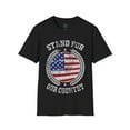 thumbnail image 1 of Men's Patriotic T-Shirt (Stand For), 1 of 4