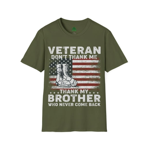 Men's Patriotic Thank You T-Shirt