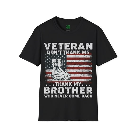 Men's Patriotic Thank You T-Shirt