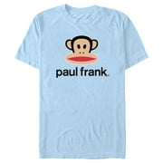 Mens Paul Frank Logo Julius Black Graphic Tee Light Blue Large
