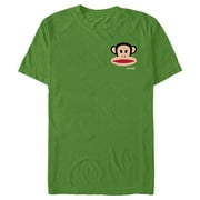 Men's Paul Frank Small Julius Left Chest Graphic Tee Kelly Green Large