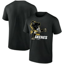 Men's Paul Skenes Black Pittsburgh Pirates Player Graphic T-Shirt
